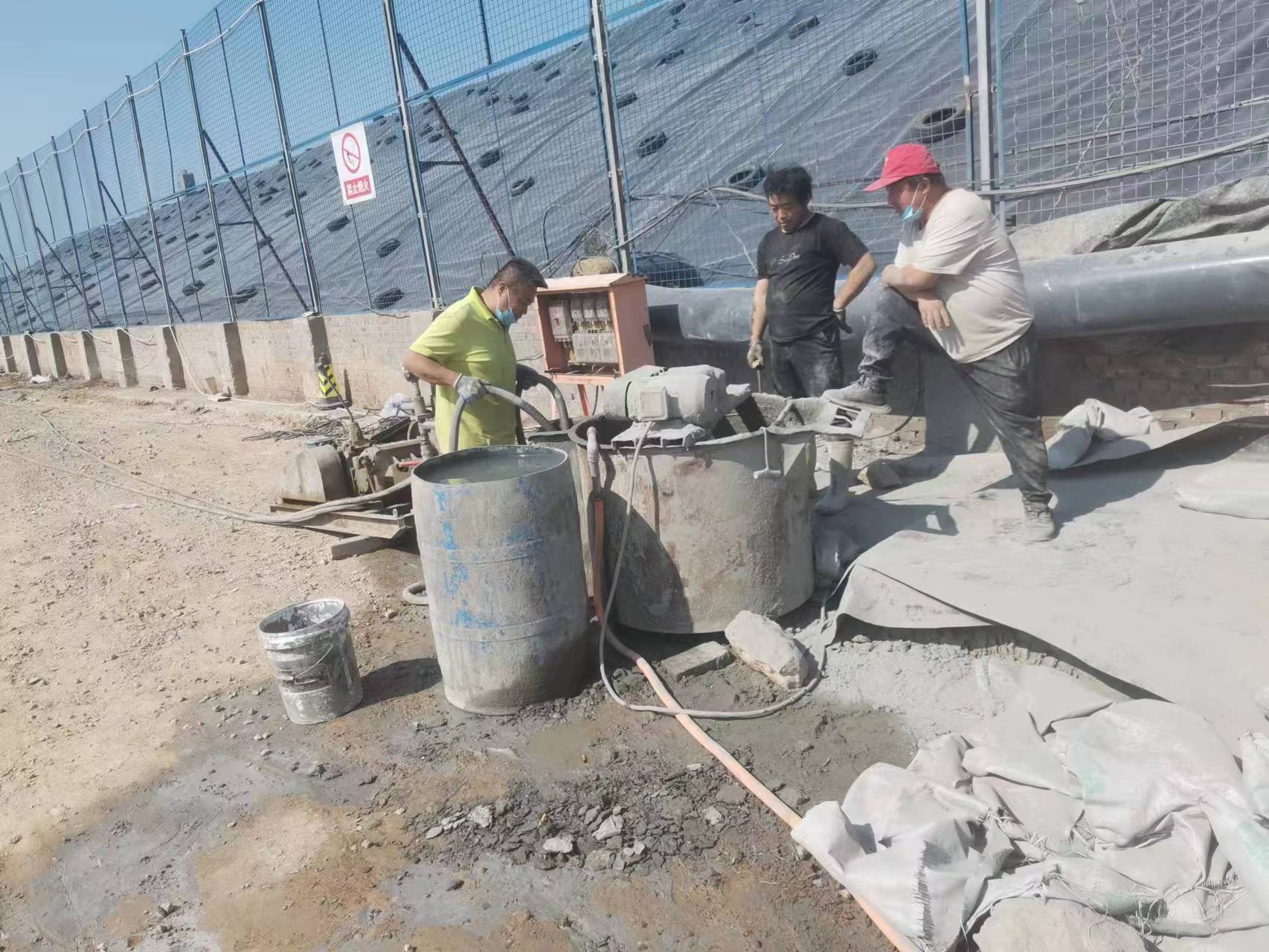 献县袖阀管注浆